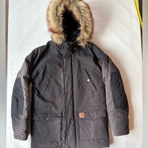 Men's Black Carhartt WIP Trapper Parka